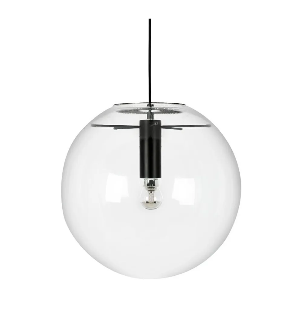 Lampa wisząca SANDRA 40 cm trasnparentny