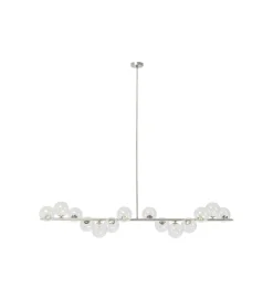 Lampa Wisząca Scala Balls Brass 155 Cm srebrna