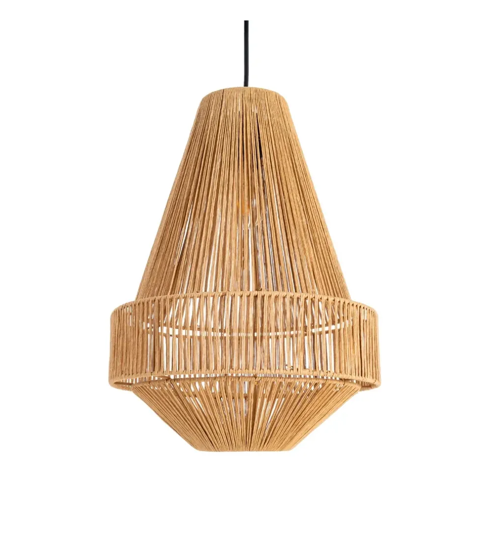 Lampa wisząca SEVEN 40 cm naturalna