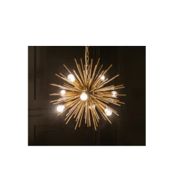 Lampa wisząca SOLARLJOS 50 cm złoty