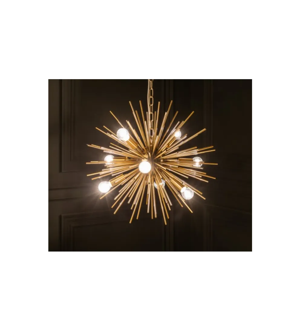 Lampa wisząca SOLARLJOS 50 cm złoty