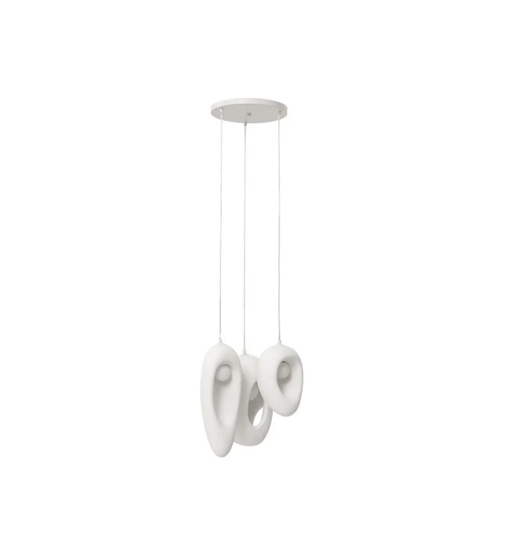 Lampa wisząca SOUL DINING 53 cm biała