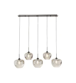 Lampa wisząca SPHERE FIVE 160 cm smoky
