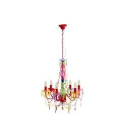 Lampa wisząca STARLIGHT 69 cm tęczowa