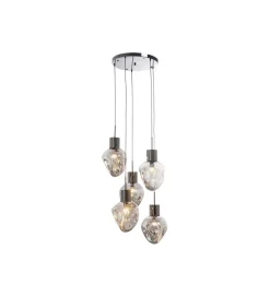 Lampa wisząca SUPERNOVA 50 cm smoky