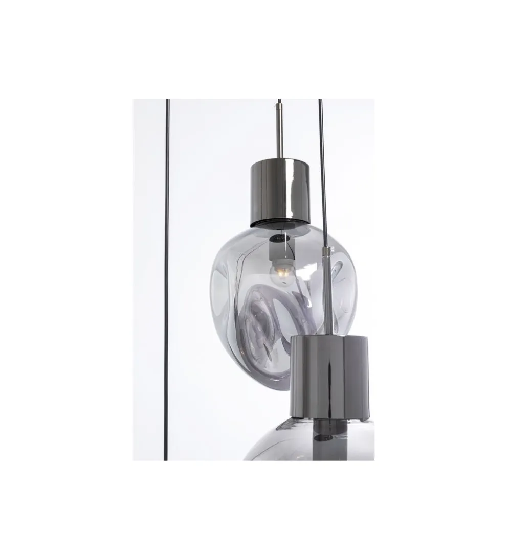 Lampa wisząca SUPERNOVA SMOKY TRE 45 cm