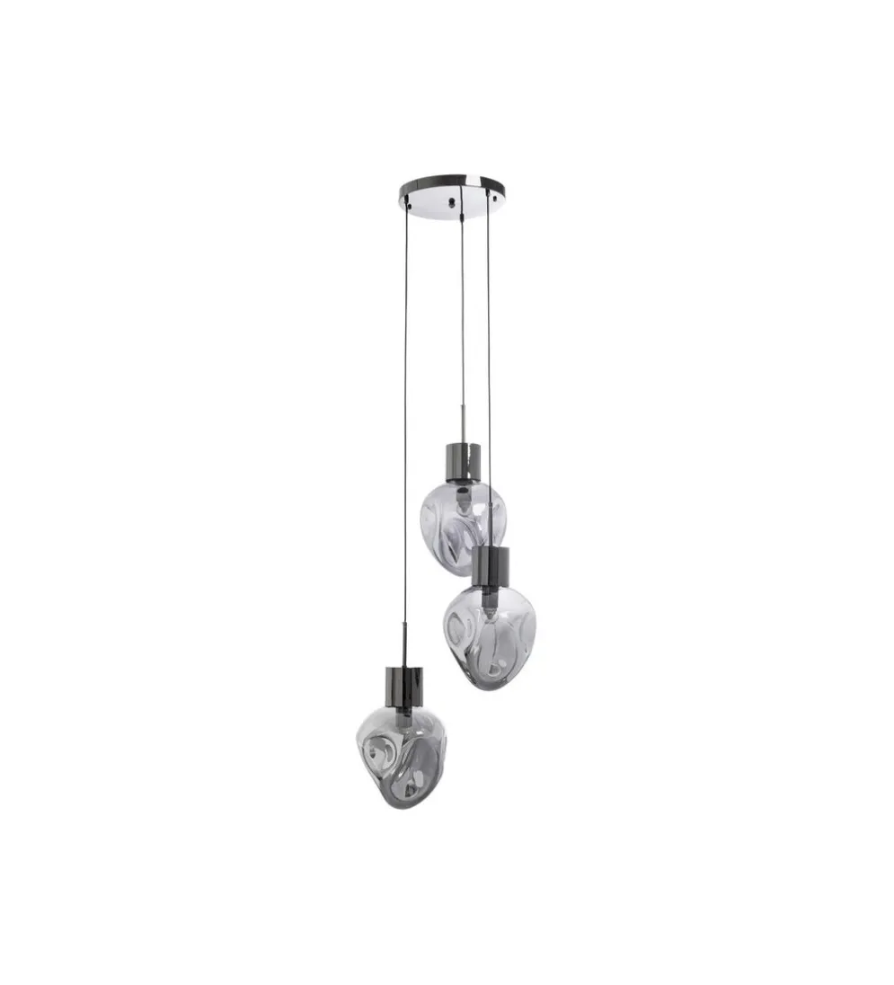 Lampa wisząca SUPERNOVA SMOKY TRE 45 cm