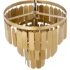 Lampa wisząca TECHO 45 cm złota