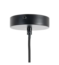 Lampa wisząca TEJA 25 cm lina papierowa ceglasty