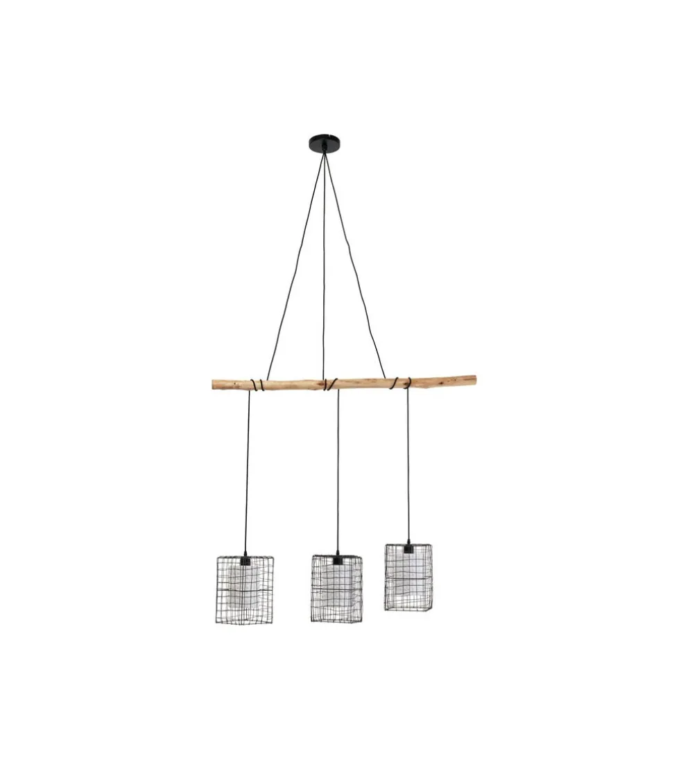 Lampa wisząca THREE GRIDS 120 cm