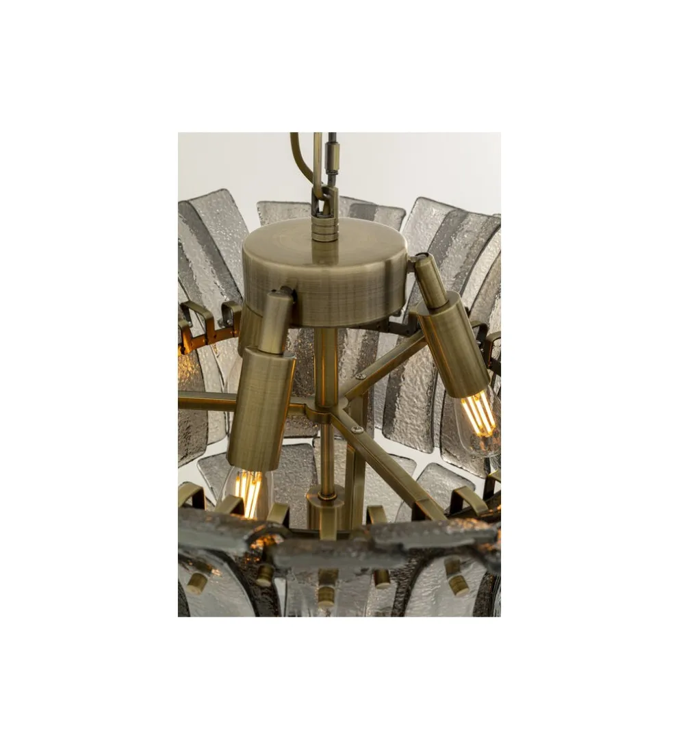 Lampa wisząca VENEZIA 50 cm smoke