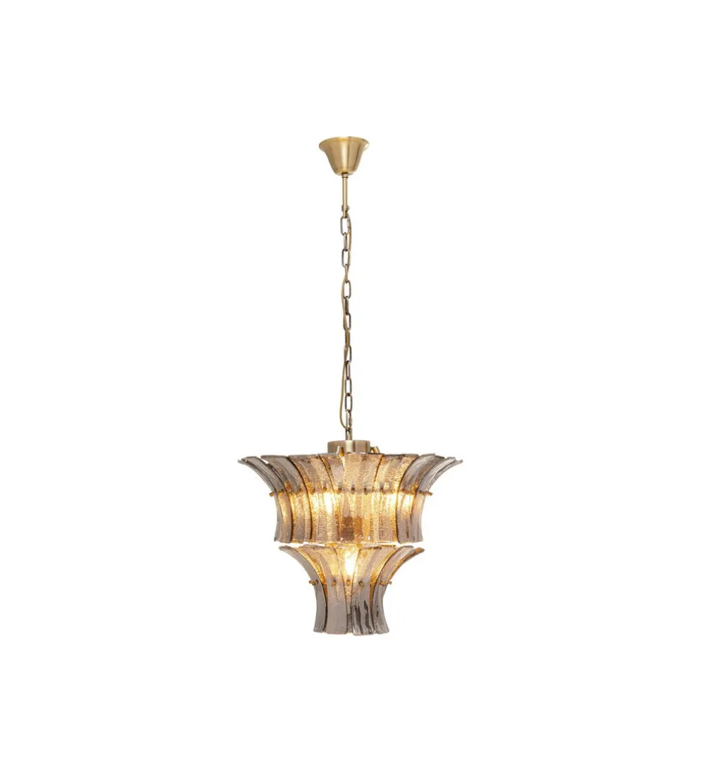 Lampa wisząca VENEZIA 50 cm smoke