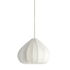 Lampa wisząca ZUBEDA 49 cm kremowa