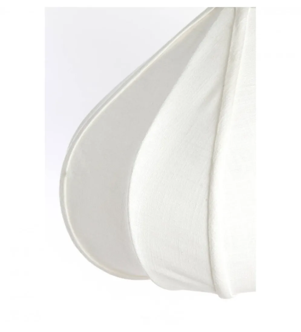 Lampa wisząca ZUBEDA 38 cm kremowa