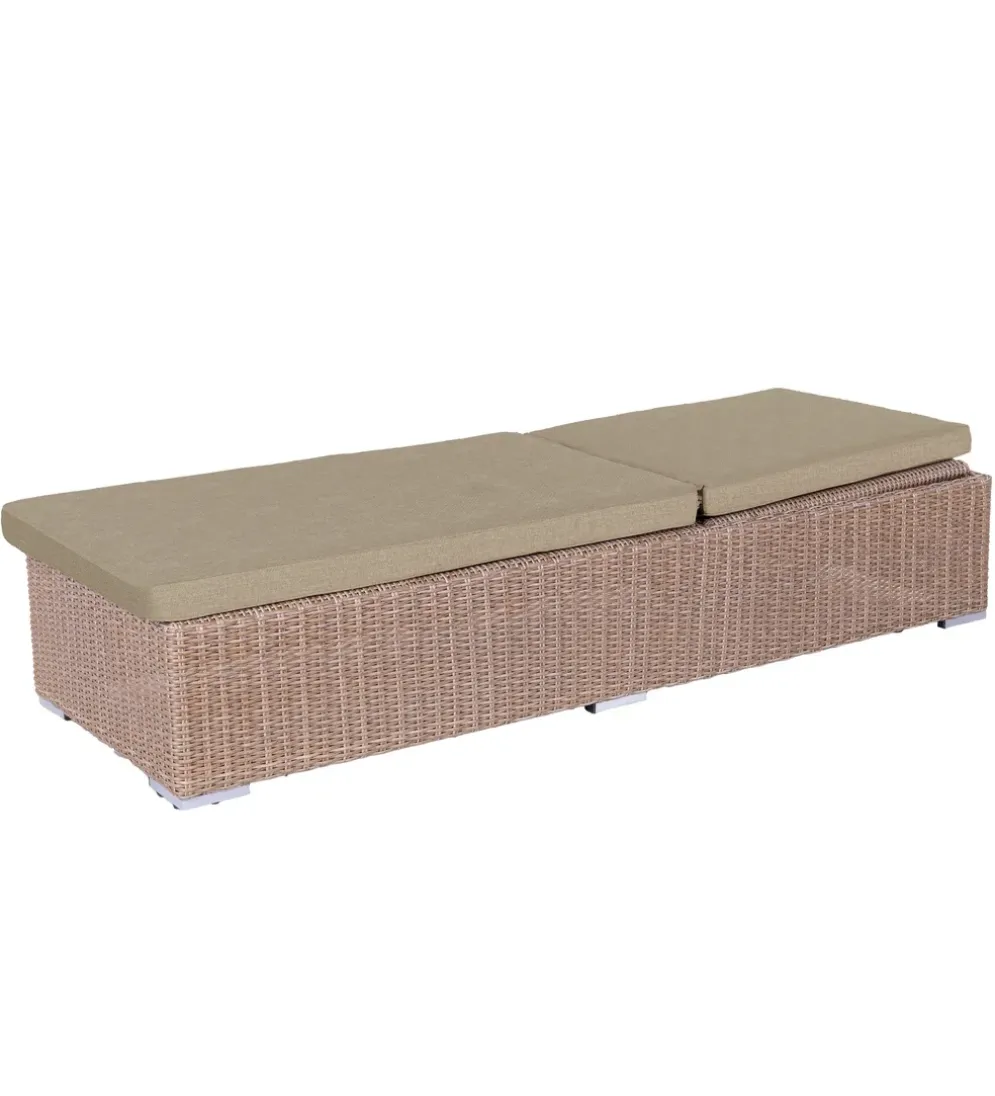 Leżak PISTON 200 cm rattan