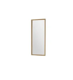 Lustro ALVAR 50 cm drewno dąb
