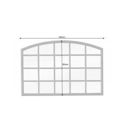 Lustro CRUZ 120 cm czarne