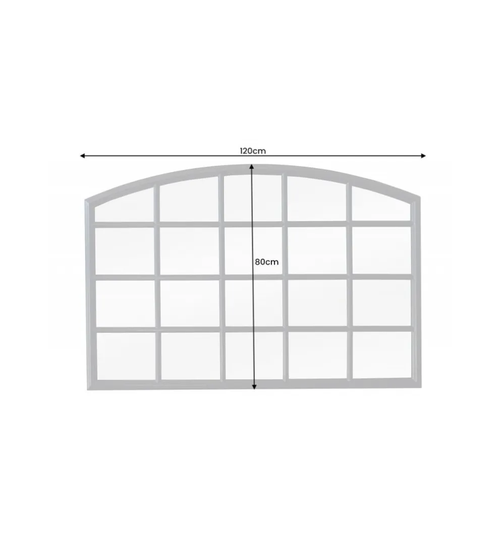Lustro CRUZ 120 cm czarne