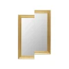 Lustro DOUBLE VISION RECTANGULAR 121 x 81 cm złote