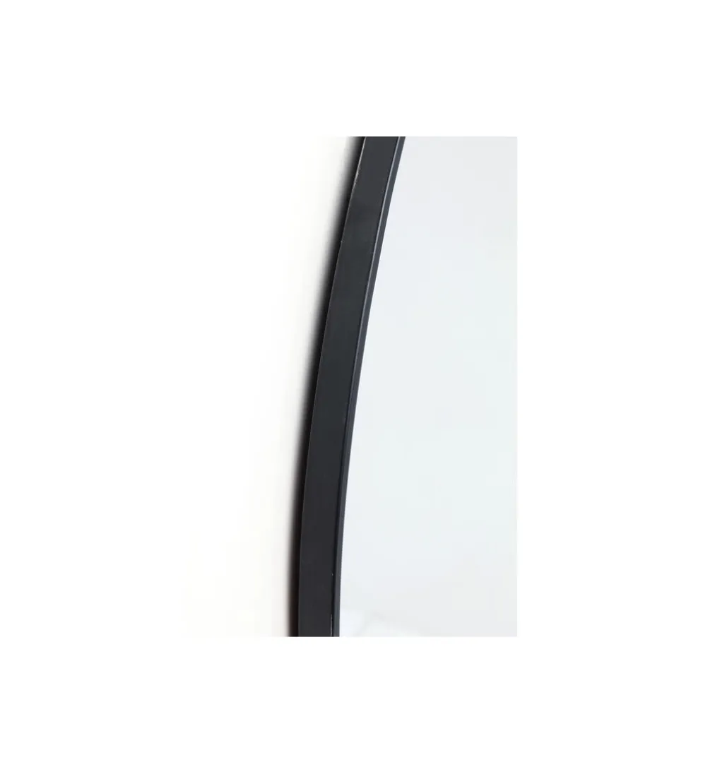 Lustro GOTEBORG 71 x 71 cm czarne