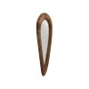 Lustro JORGE 91 x 45 cm drewno akacja naturalne