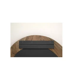 Lustro JORGE 91 x 45 cm drewno akacja naturalne