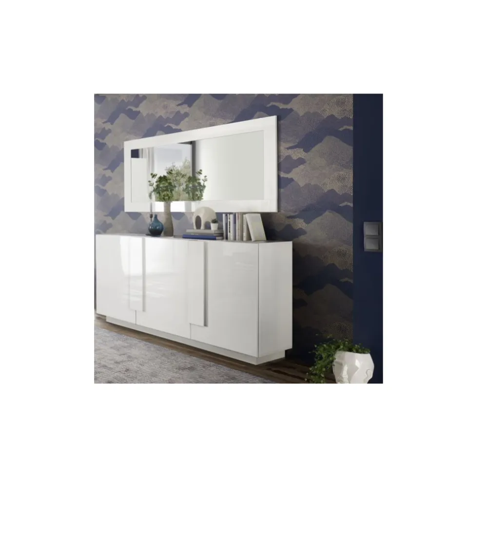 Lustro JUPITER 170 Cm białe