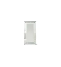 Lustro Linea 200 cm srebrne
