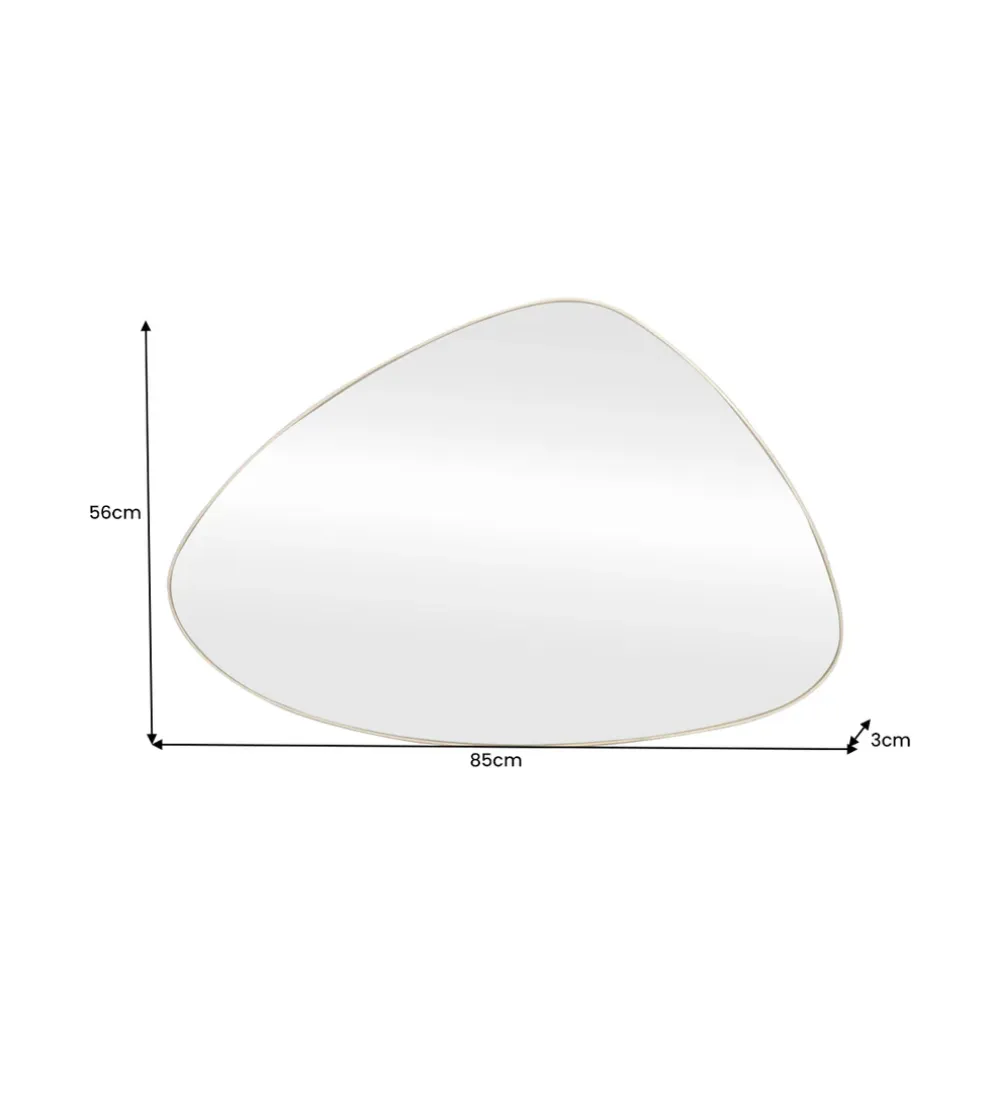 Lustro NOEMI 85 cm złote