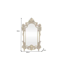 Lustro OPULENT 150 cm złote