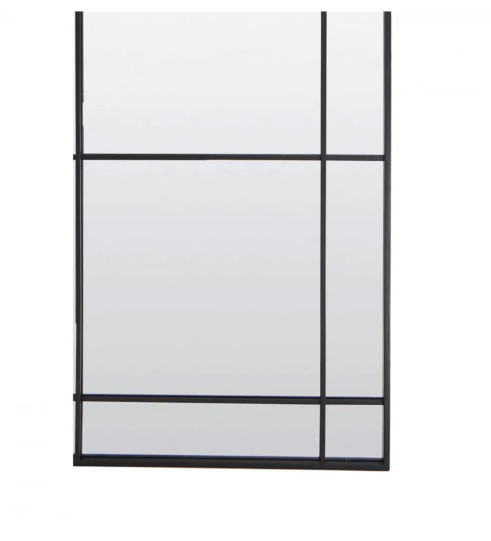 Lustro RINCON 183 cm czarny mat