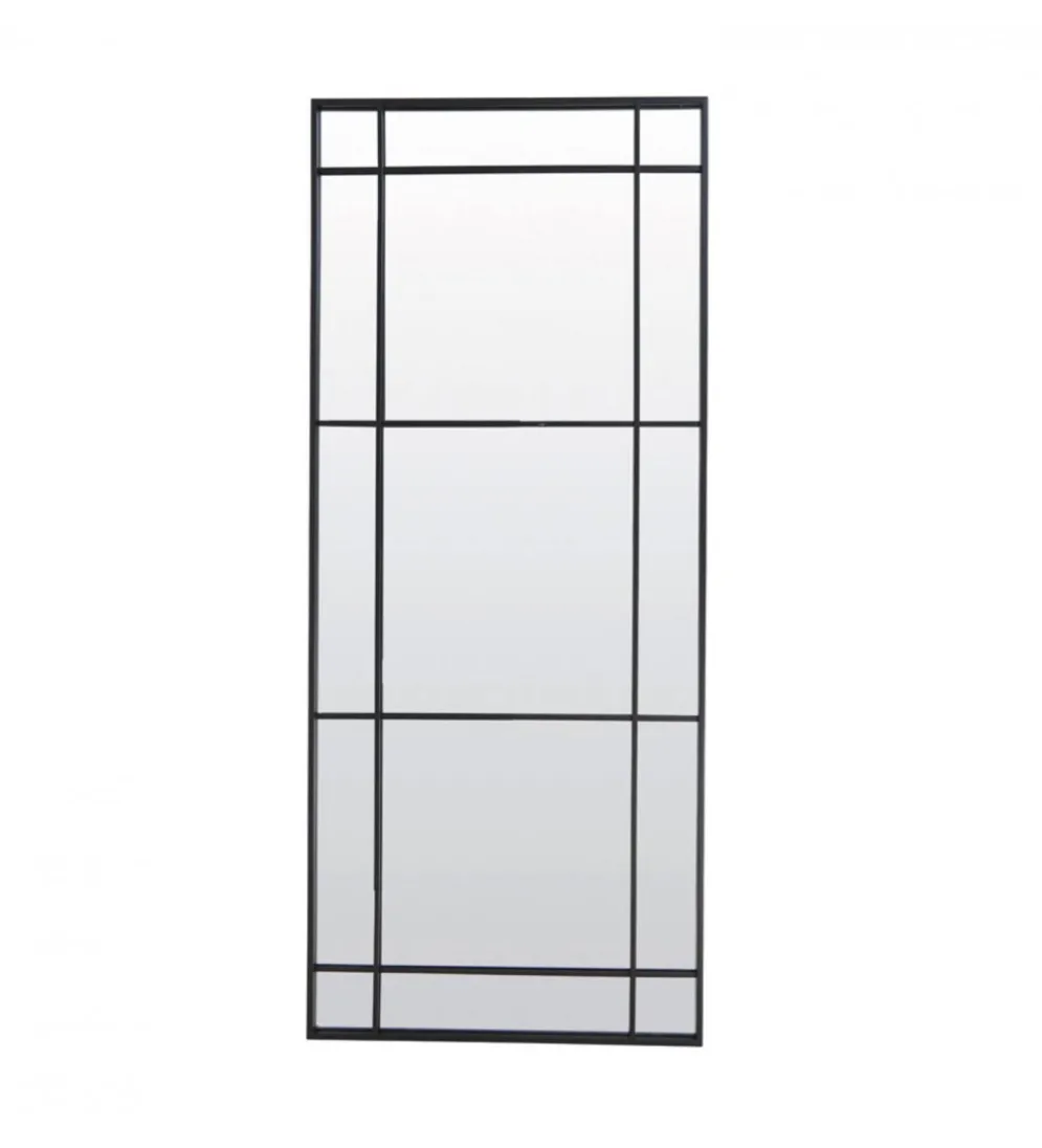Lustro RINCON 183 cm czarny mat