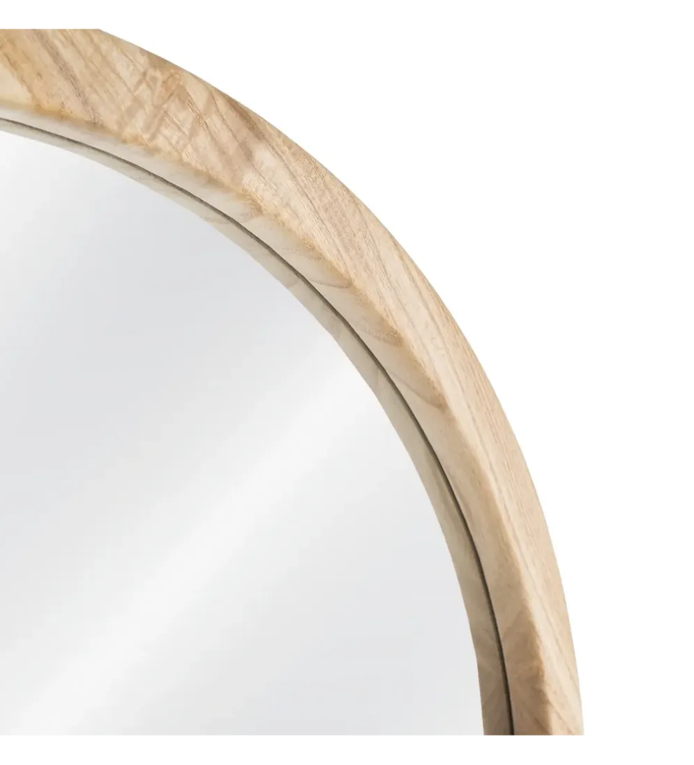 Lustro SITEMATH 160 cm drewno paulowni naturalne