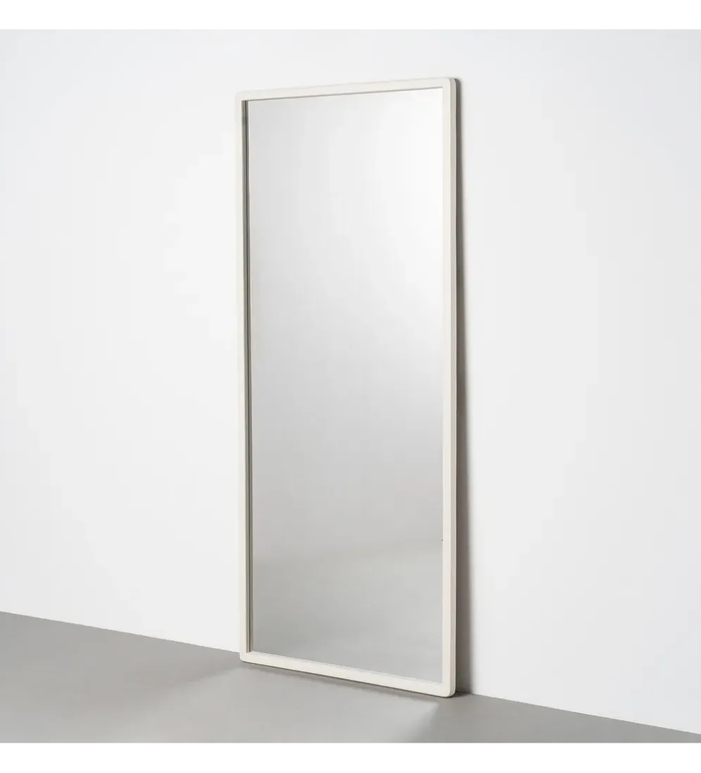Lustro SITEMATH 180 cm drewno paulowni białe