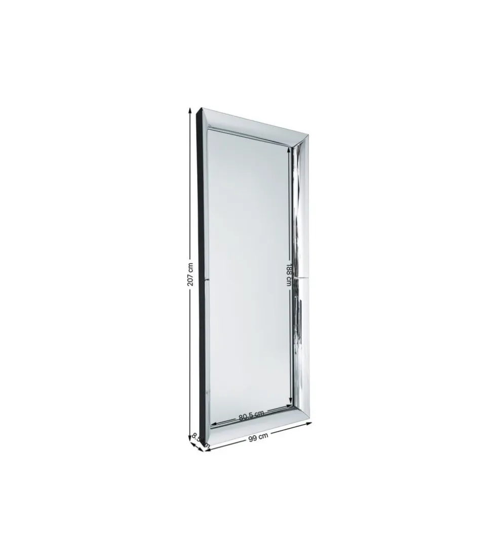 Lustro Soft Beauty 207 cm transparentny