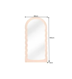 Lustro SOTOS 160 cm morelowe