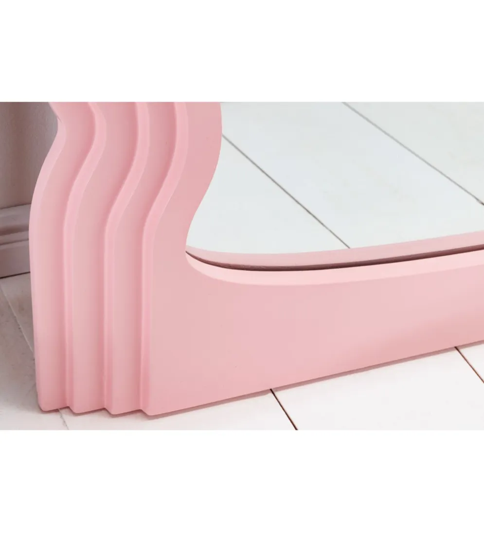 Lustro SOTOS 160 cm różowe