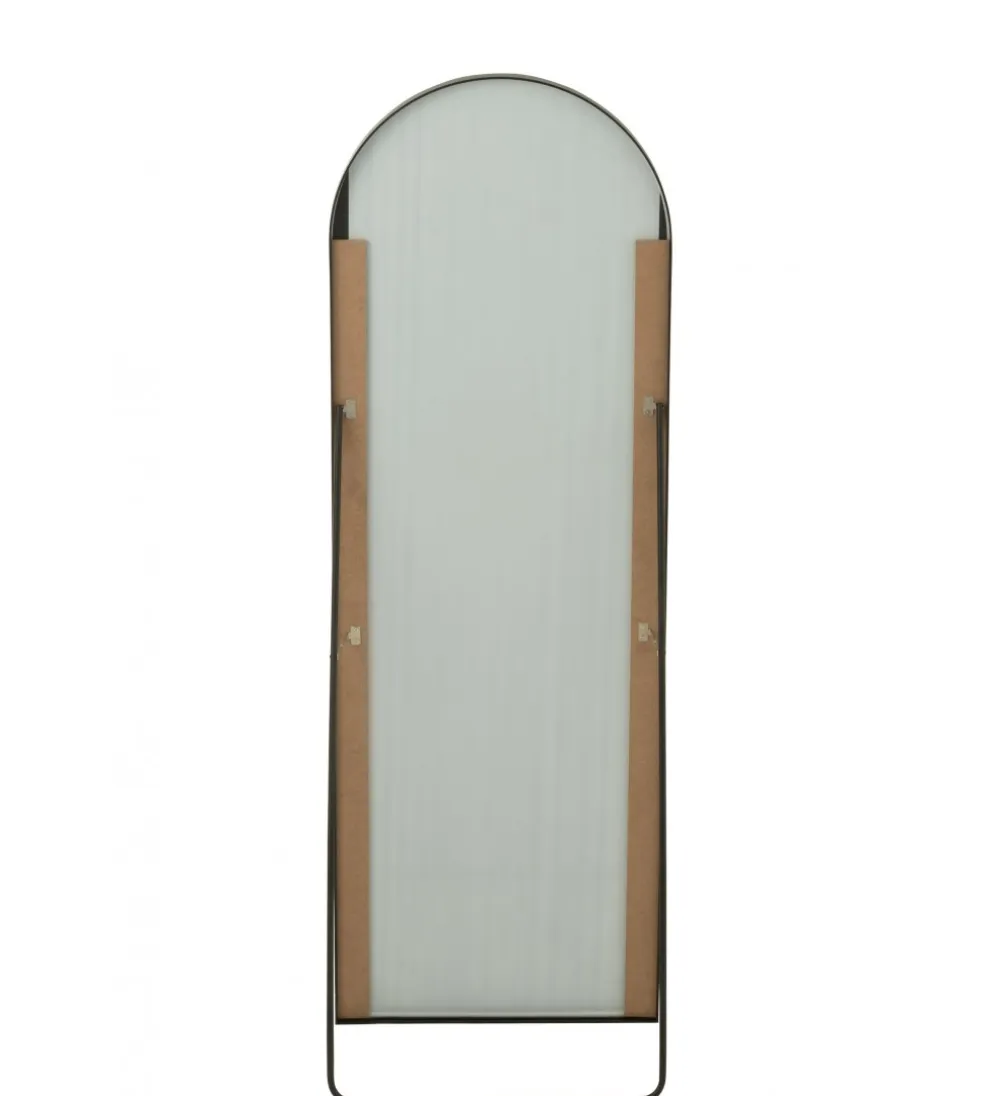 Lustro stojące FOOT 150 cm czarne