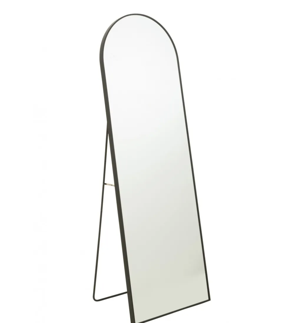 Lustro stojące FOOT 150 cm czarne