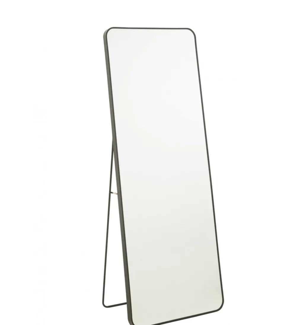 Lustro stojące FOOT II 150 cm czarne
