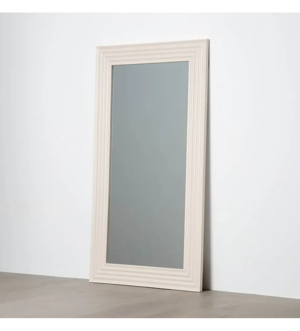 Lustro stojące MISAY 100 cm kremowe