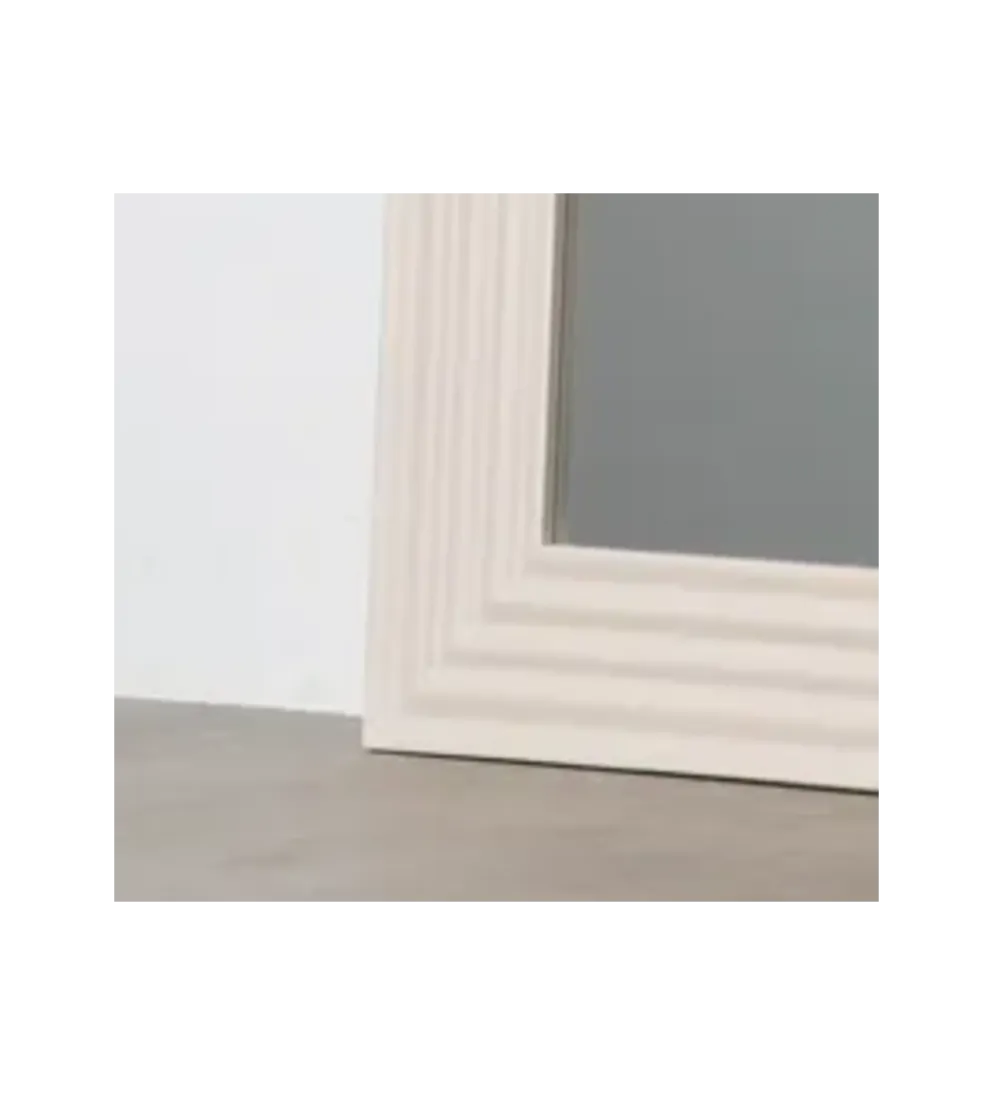 Lustro stojące MISAY 100 cm kremowe