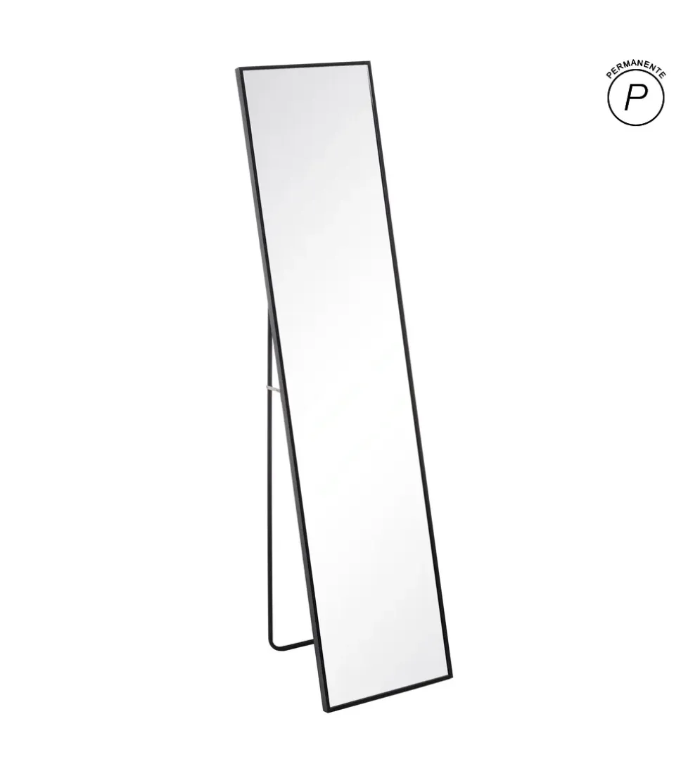 Lustro stojące STARKYN 151 cm czarne
