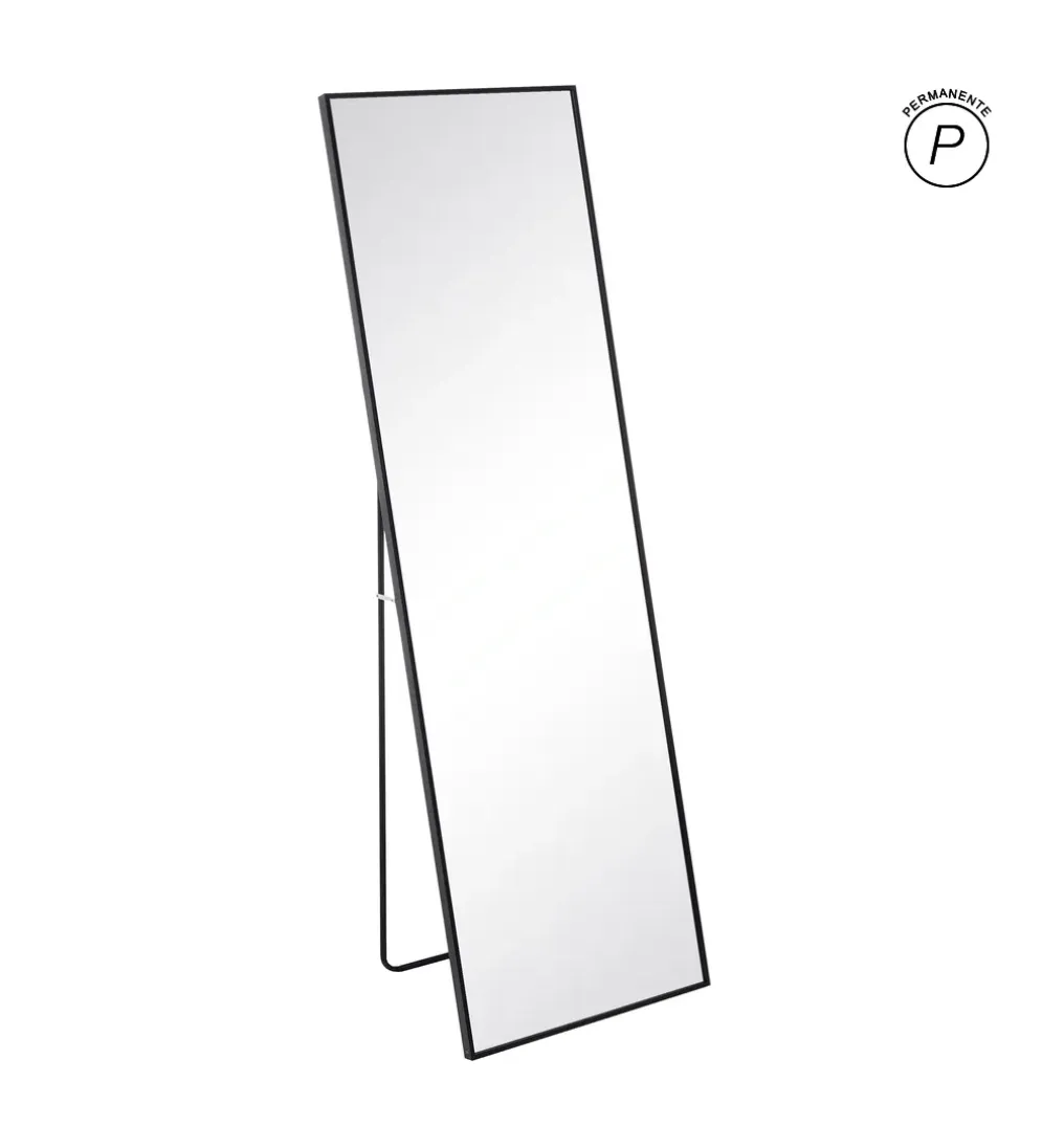 Lustro stojące STARKYN 160 cm czarne