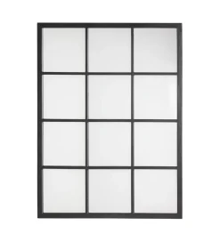 Lustro TAGE 120 cm drewno jodła czarne