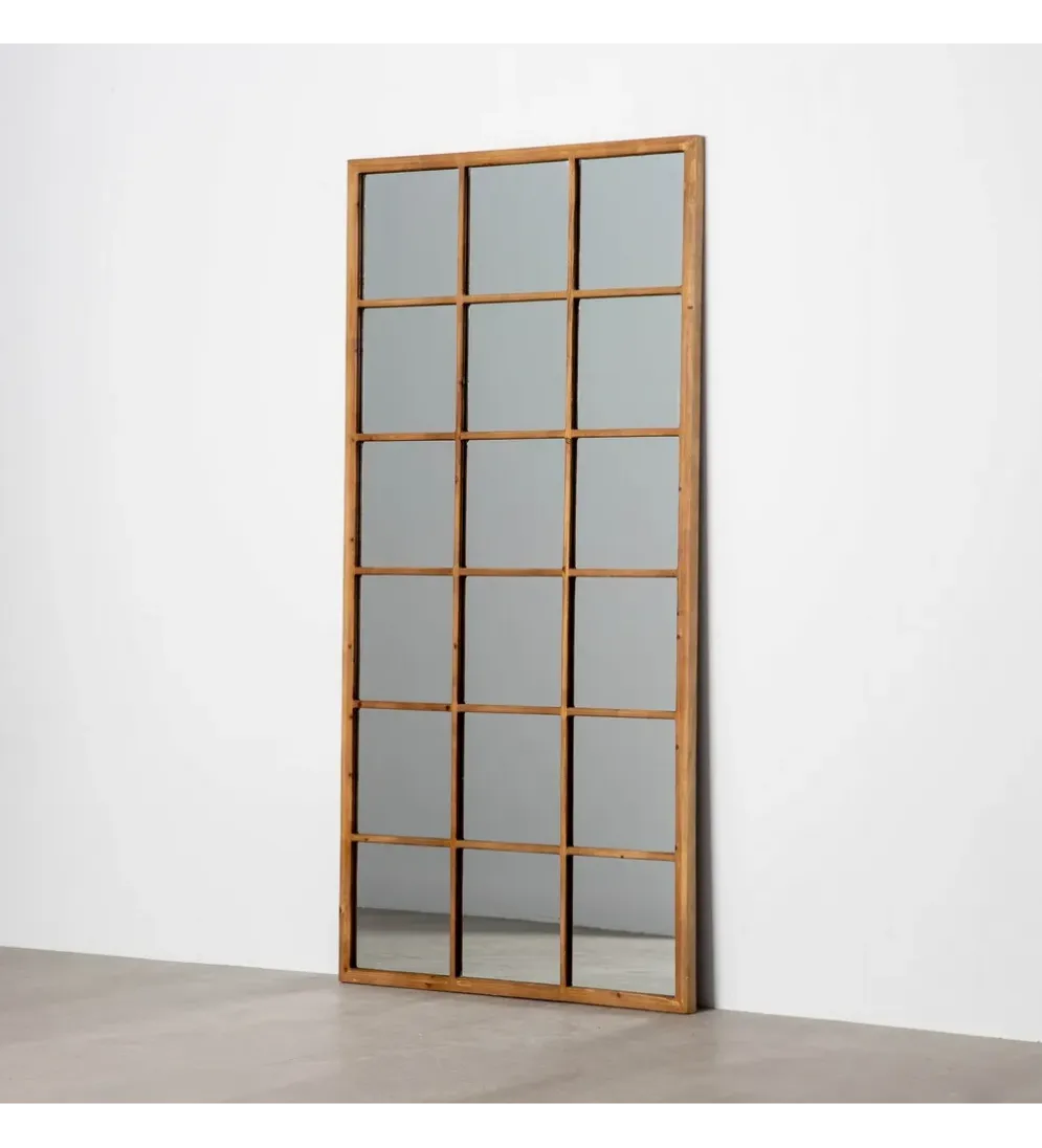 Lustro TAGE 180 cm drewno jodła naturalne