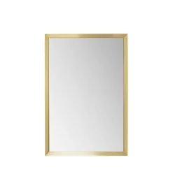 Lustro wiszące AREZZO 80 x 120 cm złote