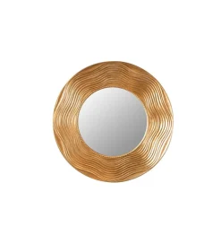 Lustro wiszące 100 cm złote