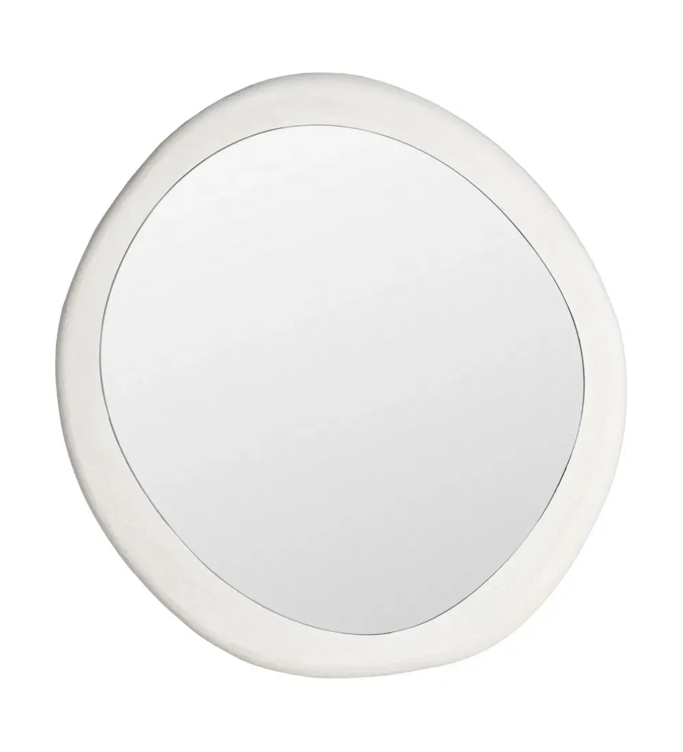 Lustro wiszące DEGO 80 cm białe