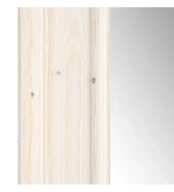 Lustro wiszące OKATA 171 cm naturalna białą rama